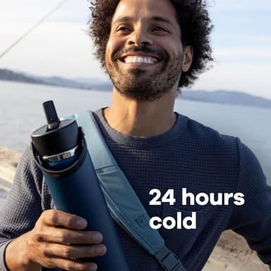 40 Oz Wide Mouth Flex Straw Cap Seacliff - Image 5