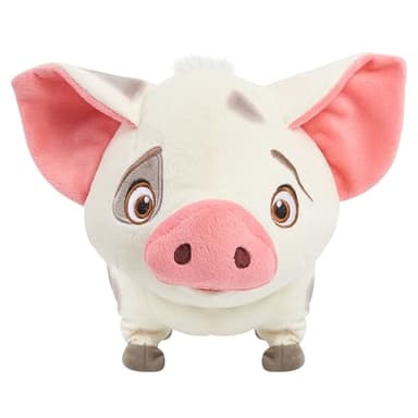 Disney Princess Moana Walk & Snort Pua Plush, Sounds, Movement, Stuffed Animal, Pig, Kids Toys for Ages 3 Up by Just Play - Image 1
