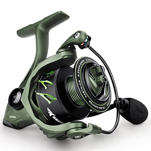 KastKing Spartacus II Spinning Reel, IPX5 Waterproof Rating,Size 3000,Stryker Green - Image 1