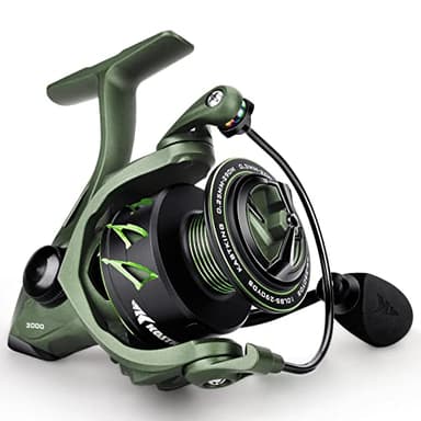 KastKing Spartacus II Spinning Reel, IPX5 Waterproof Rating,Size 3000,Stryker Green - Image 1
