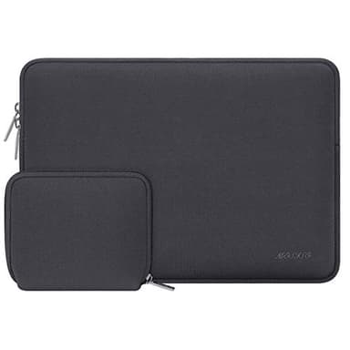 MOSISO Laptop Case 16 inch, 15-15.6 inch Laptop Sleeve Bag Compatible with MacBook Pro 16 inch, HP, Acer, Dell, Lenovo, ASUS Notebook, Neoprene Computer Sleeve Bag with Small Case, Space Gray - Image 1