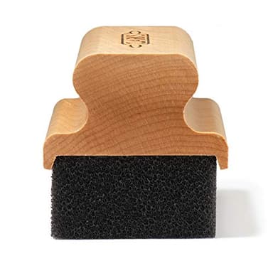 CLARK'S Cutting Board Oil & Wax Applicator - Elegant Design With Ergonomic Handle - Restores Beauty Of Your Butcher Block And Wood Surfaces - Smooth And Consistent Finish - Made From Hardwood Maple - Image 9