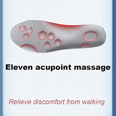 Pickleball Insoles, Insoles Men & Women, 4D Anti-Slip Prevent Foot Odor Providing Shock Absorption and Cushioning Memory Foam Insole (Grey-Green(Buy 1get 2), Men7/Women8.5) - Image 4