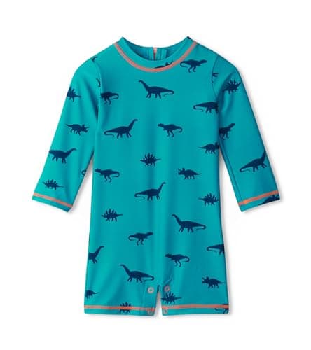 Hatley Baby Boys One-Piece Rashguard, Silhouette, 18-24 Months - Image 1
