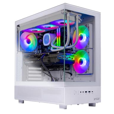 Skytech Azure Gaming PC Desktop, Ryzen 7 9700X 3.8 GHz (5.5GHz Turbo Boost), NVIDIA RTX 4060 8GB GDDR6, 1TB SSD, 16GB DDR5 RAM 6000, 650W Gold PSU, 360mm ARGB AIO, Wi-Fi, Win 11 Home - Image 1