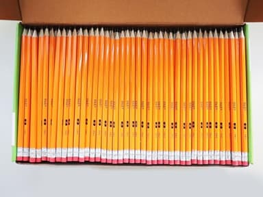S & E TEACHER'S EDITION 360pcs Pre-sharpened Pencils with eraser top, No.2 pencils #2 HB pencil, Golf, Classroom, Pew, Back to school, 360 pcs/box - Image 5