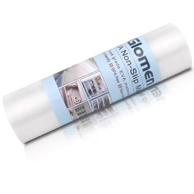 Shelf Liner, Non-Slip Cabinet Liner, Washable Oil-Proof for Kitchen Cabinet, Shelves, Refrigerator, Storage, Desks, 12 Inches x 20 FT, Non Adhesive Drawers - Image 2