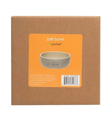 Pearhead Ceramic Meow Cat Bowl, Holds 1.3 Cups, Whisker-Friendly Pet Dish for Food and Water, Microwave and Dishwasher Safe, Small - Image 12