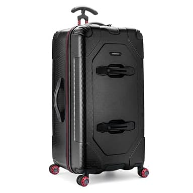 Traveler's Choice Maxporter II Hardside Spinner, TSA Lock, Black, 30" Trunk Luggage - Image 1