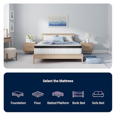 Avenco King Mattress, 12 Inch Medium Firm King Size Mattress in a Box, Hybrid Mattresses with Smarts™ Coil Pocket Springs for Motion Isolation, Strong Edge Support, CertiPUR-US Certified - Image 6