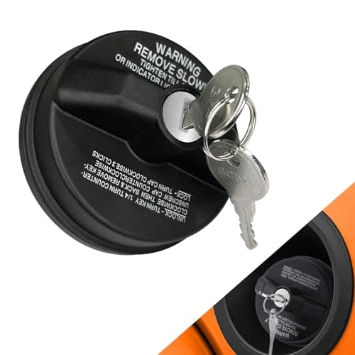 SamWinGear Gas Cap Lock, Locking Gas Cap with Key for Toyota 4Runner Tacoma Honda CRV Tundra Acura Infiniti Nissan Buick Cadillac GMC Chevy, Fuel Tank Caps Automotive Replacement 77300-47020 10504 - Image 1
