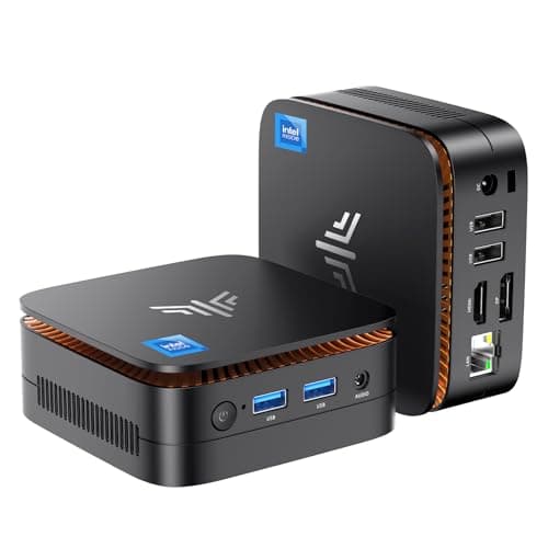 KAMRUI Essenx E1 Mini PC 12th N97 Mini Computers(Beat N150, up to 3.6GHz), Desktop Computers 16GB RAM 1TB SSD, Micro PC Computer Support 4K HDMI+DP, Desktop PC with Dual WiFi, Business Home Office