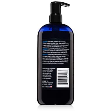 Defense Soap Body Wash 32 oz - Natural Shower Gel with Tea Tree Oil, Eucalyptus Oil, Rosemary and Aloe Vera, 32 Fl Oz (Pack of 1) - Image 8