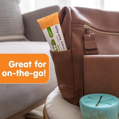 Boogie Diaper Rash Paste, Maximum Strength 40% Zinc Oxide, Mess-Free Applicator, Soothes Baby Bum, Diaper Bag Essential, 4oz - Image 7