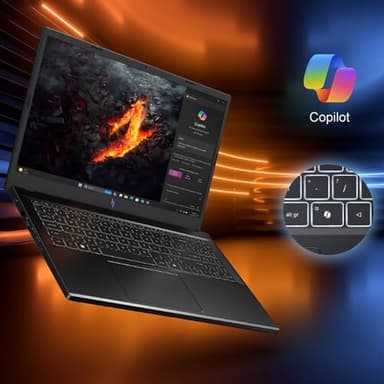 acer Nitro V Gaming Laptop | AMD Ryzen 5 7535HS Hexa-Core Processor | NVIDIA GeForce RTX 4050 Laptop GPU | 15.6" FHD IPS 144Hz Display | 8GB DDR5 | 512GB SSD | WiFi 6 | Backlit KB | ANV15-41-R5N6 - Image 6