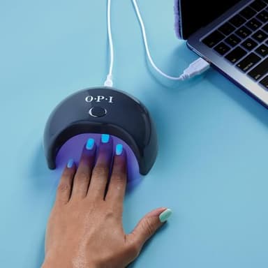 OPI GELement No-Wipe Top Coat | LED Cure Gel Nail Polish | DIY Salon Quality Gel Manicure | Vegan Formula, Durable Wear with High Shine Finish | 0.3 Fl Oz. - Image 7