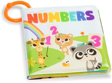 B. toys – Baby Bath Book – Educational Book for Babies – Book About Numbers – Waterproof Bathtub Toys – 6+ Months – Tub Time Books – Numbers - Image 2