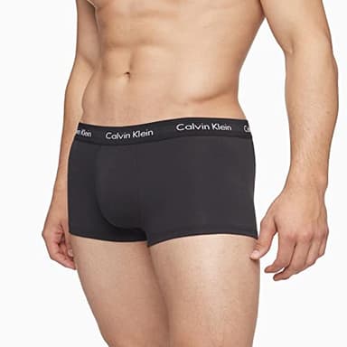 Calvin Klein Men's Cotton Stretch 3-Pack Low Rise Trunk - Image 4