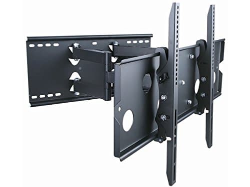 Monoprice Commercial Full Motion TV Wall Mount Bracket for 32" to 60" TVs up to 175lbs, Max VESA 750x450, Heavy Duty Works with Concrete and Brick - Image 1