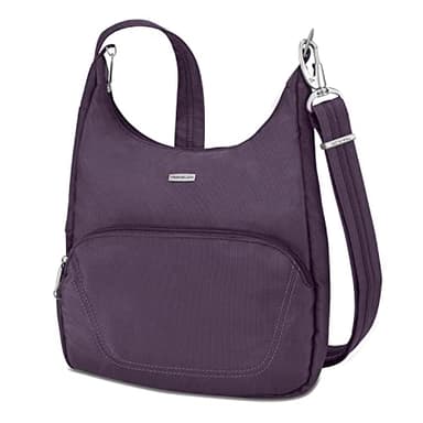 Travelon Anti-Theft Essential Messenger Bag (Purple) - Image 1
