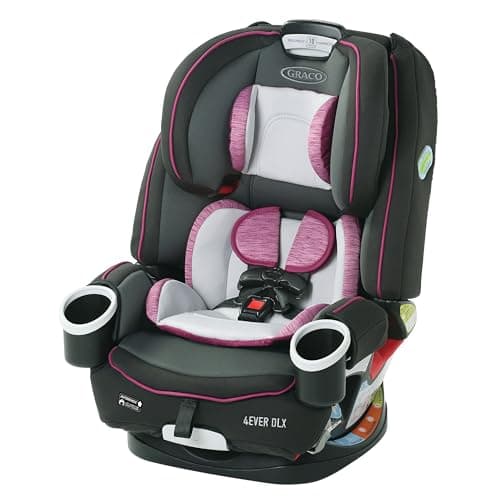 Graco 4Ever DLX 4-in-1 Car Seat, Pink | Infant to Toddler Car Seat, with 10 Years of Use | Rear-facing, Forward-facing and Booster Modes | Safe, Comfortable and Convenient - Image 1