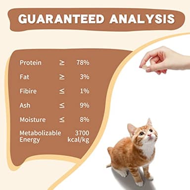 Dancing Tail Freeze Dried Raw Cat and Dog Treats, Healthy Limited Ingredient Chicken Cube Weight Control Traing Treats for Small Dogs Cats 5 Ounce - Image 3