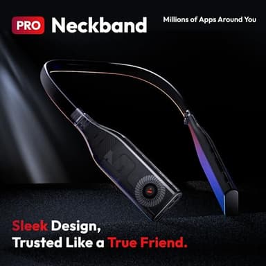 VITURE Pro Neckband, Official Partner of PSPlay, Multi-screen/3DoF/Smooth Follow/Ambient Mode, 3D Player, AI Assistant, Almost Wireless Freedom for Gaming & Streaming, 12GB+256GB - Image 2