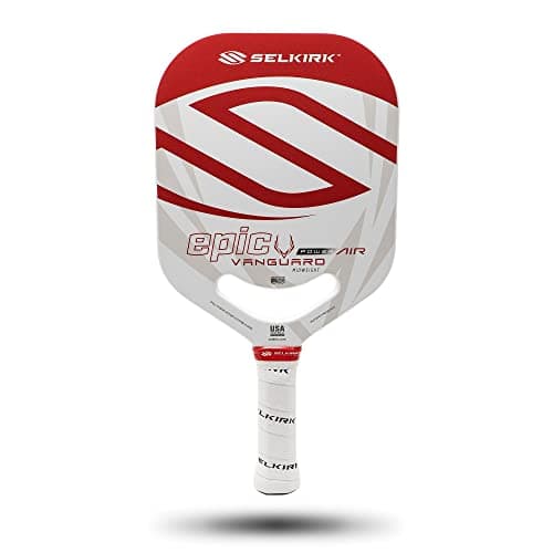 Selkirk Vanguard Power Air Pickleball Paddles | Carbon Fiber Pickleball Paddle | 360 Proto Molding & Flexfoam Perimeter | Designed for Ultimate Power & Control | Epic Red - Image 1