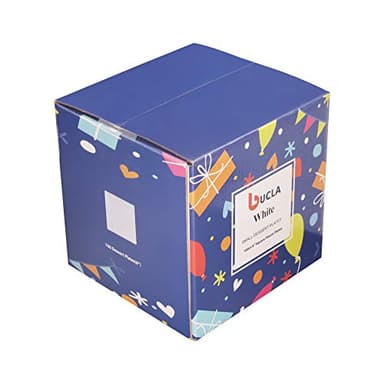 bUCLA 100PCS White Square Plastic Plates-6inch Disposable Cake Plates- Premium Hard Square Small Appetizer Plates for Wedding/Party - Image 6