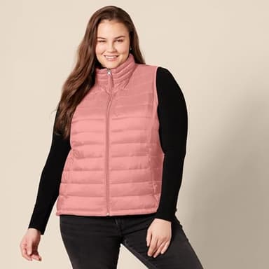 Amazon Essentials Womens Lightweight Water-Resistant Packable Puffer Vest - Image 8