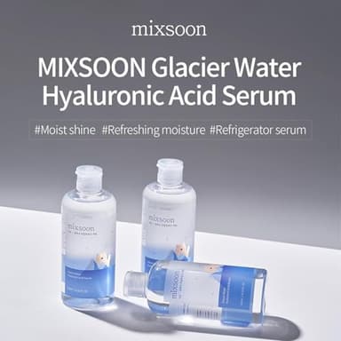 mixsoon Glacier Water Hyaluronic Acid Serum - Non-greasy Hydration Booster, Firming Facial Serum For Radiant, Dewy Skin - Korean Serum for Glass Skin (10.14 fl.oz / 300ml) - Image 6