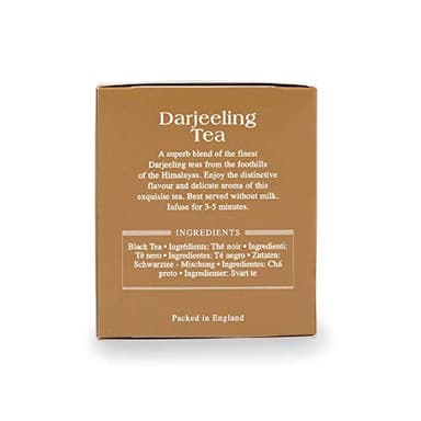 Ahmad Tea Black Tea, Darjeeling Teabags, 20 ct (Pack of 1) - Caffeinated & Sugar-Free - Image 9