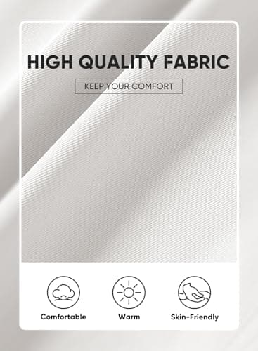 JMIERR Men's Casual Lounge Travel Parachute Pants Wide Leg Trousers Beam Feet Harem Baggy Sweatpants Cargo Pants for Fall Essentials Clothes Trendy Street Wear,L,Snow White - Image 7