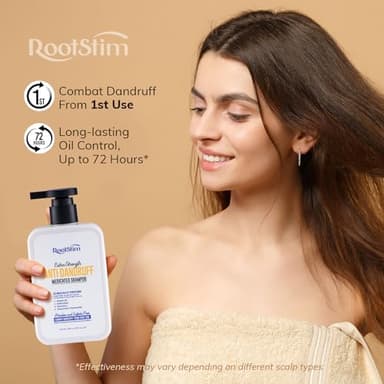Seborrheic Dermatitis & Folliculitis Dandruff Shampoo: Anti Fungal Medicated Shampoo for Scalp Problems with Selenium Sulfide & Botanical Extracts - Flakes Itchy & Oily Scalp Relief Mint Breeze - Image 3