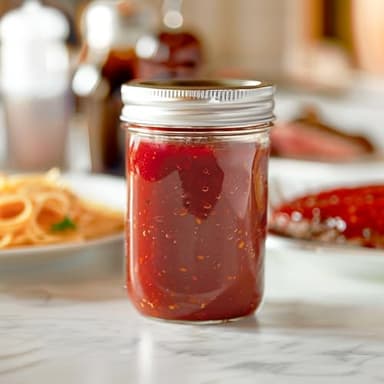 ComSaf Small Mason Jars 8 oz - 12 Pack, Regular Mouth Mason Jar with Lids and Seal Bands, Small Glass Canning Jar for Spice, Jam, Honey, Jelly, Dessert, Shower Wedding Favors, DIY Candles Decor - Image 5