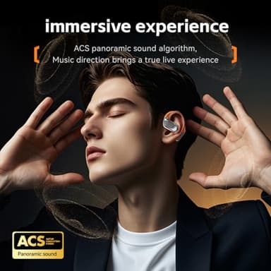 Translation Earbuds Real Time - 144 Language Ai Translator Earbuds, 3 in 1 Bluetooth Headphones Translator Device for iOS and Android, Simultaneous Bluetooth Translation, Black - Image 6