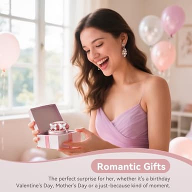 Kinglucky Jewelry-Inspired Clip-On Earbuds with Butterfly Earrings, Comfortable Fit & 50H Playtime Open Ear Bluetooth 5.4 Wireless Headphones for Women Gifts, Small Ears, Sports & Workouts (Rose Gold) - Image 9