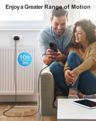 Type C Charger Fast Charging for iPhone 17 16 15, 2Pack [10FT&6FT] Long USB C Cable with 25W Phone Super Fast Charger Block Compatible with Galaxy S25/S24/Plus/Ultra,iPhone 15/16/17/Air/Plus/Pro Max - Image 7