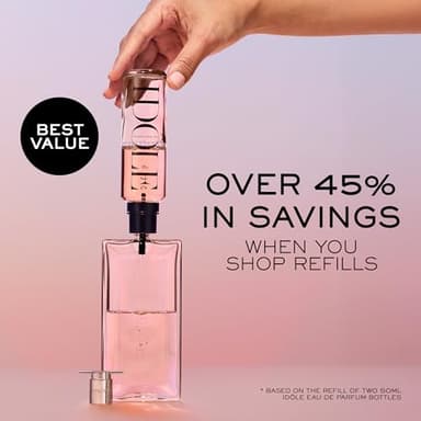 Lancôme Idôle Eau de Parfum - Long Lasting Fragrance with Notes of Bergamont, Jasmine & Vanilla - Fresh & Floral Women's Perfume - 3.4 Fl Oz - Image 4