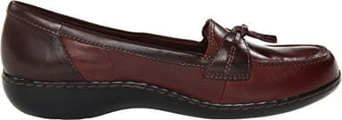 Clarks Women's Ashland Bubble Slip-On Loafer, Brown/Black, 11 - Image 3