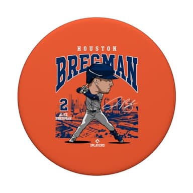 Alex Bregman | Houston Baseball MLB Players | MLBBRE4063 PopSockets Adhesive PopGrip - Image 3