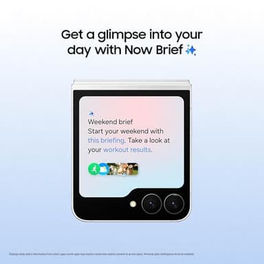 Samsung Galaxy Z Flip7 FE Cell Phone, 256GB AI Smartphone, Unlocked Android, Long Battery Life, 2025, US 1 Yr Manufacturer Warranty, Black - Image 5