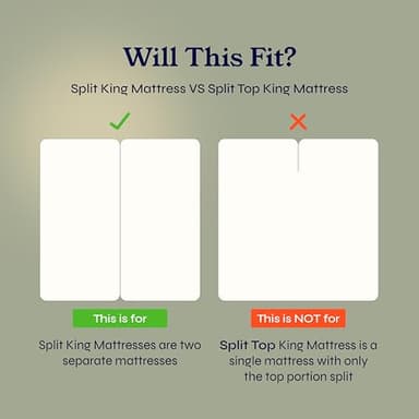 California Design Den Split King Size Sheet Set –100% Cotton, 500 Thread Count Sateen, Cooling Deep Pocket Bedding for Adjustable Beds, Includes Twin XL Fitted Sheets & Pillowcases –Ivory (Beige Tone) - Image 4