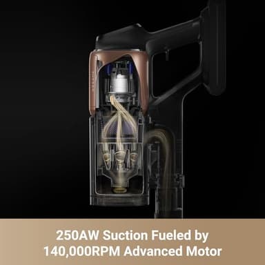 DREAME Z20 Station Cordless Stick Vacuum Cleaner with Dust Removal Hub, Dust Reveal Omni-Brush, 250AW Powerful Suction for Multi-Surface, Up to 90min Running Time, Smart Detection Upright Vacuum - Image 6