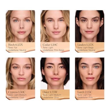 Ogee Complexion Perfecting Under Eye Concealer - Certified Organic Full Coverage Concealer - Buildable Coverage - LINDEN 1.25N - Light Beige (Neutral Undertones) - Image 7