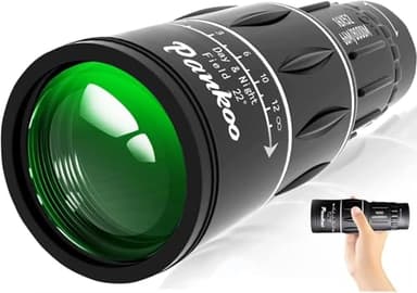 16X52 Hd Monocular for Adults-FMC Compact Monocular Handheld monocular Telescope for Birds Watching, Wildlife, Concert,Focus Scope with Wrist Strap, Gift for Father - Image 1