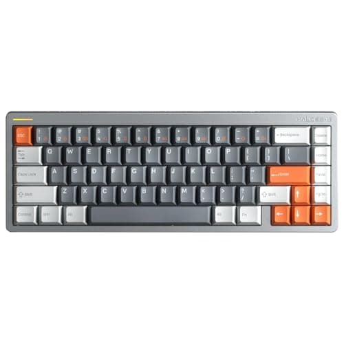 nuphy Halo65 HE Rapid Trigger Gaming Keyboard, 65 Percent 67 Keys Wired Magnetic Switches Keyboard, Hall Effect Keyboard, Hyper-Fast Adjustable Actuation, RGB Hot-swappable, 8K Hz Polling Rate - Image 1