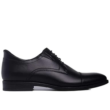 Marc Joseph New York Mens Hands Free Slip On Business Formal Classic Captoe Oxfords Dress Shoes for Men Black 10.5 - Image 3