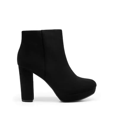 DREAM PAIRS Women's Stomp Ankle Boot, Black, 5.5 UK - Image 2