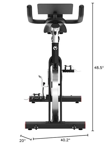 JOROTO X2PRO Bluetooth Exercise Bike, Stationary Indoor Cycling Bike with Readable 100 Levels Magnetic Resistance, Plus 12.6 inch Tablet Bracket - Image 10